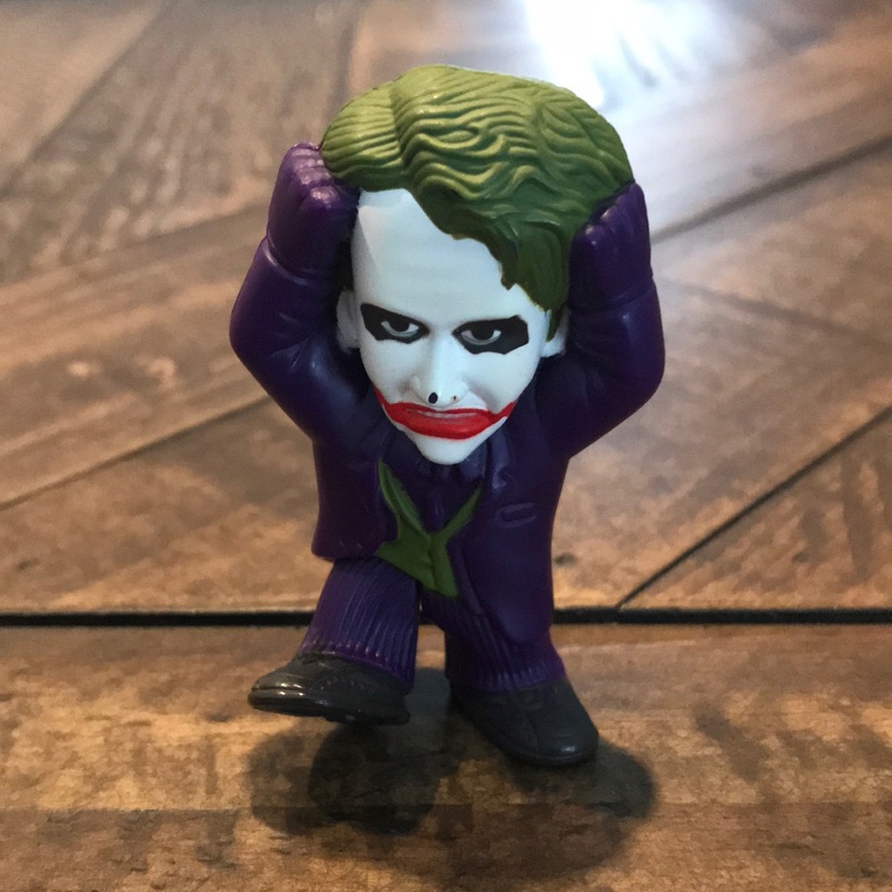 Vintage The Dark Knight Heath Ledger Joker Toy